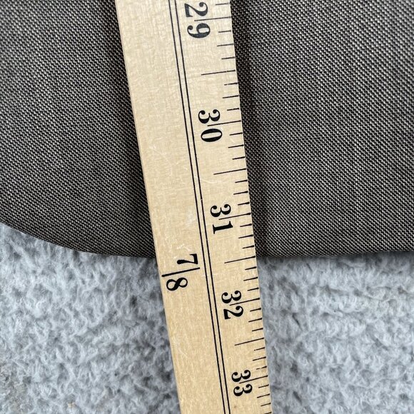 Brooks Brothers Suit Mens 40S (READ) Light Brown 100% Wool Formal Wedding - Picture 9 of 16